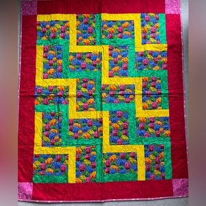 NEW Handmade Quilt - 55” x 46”